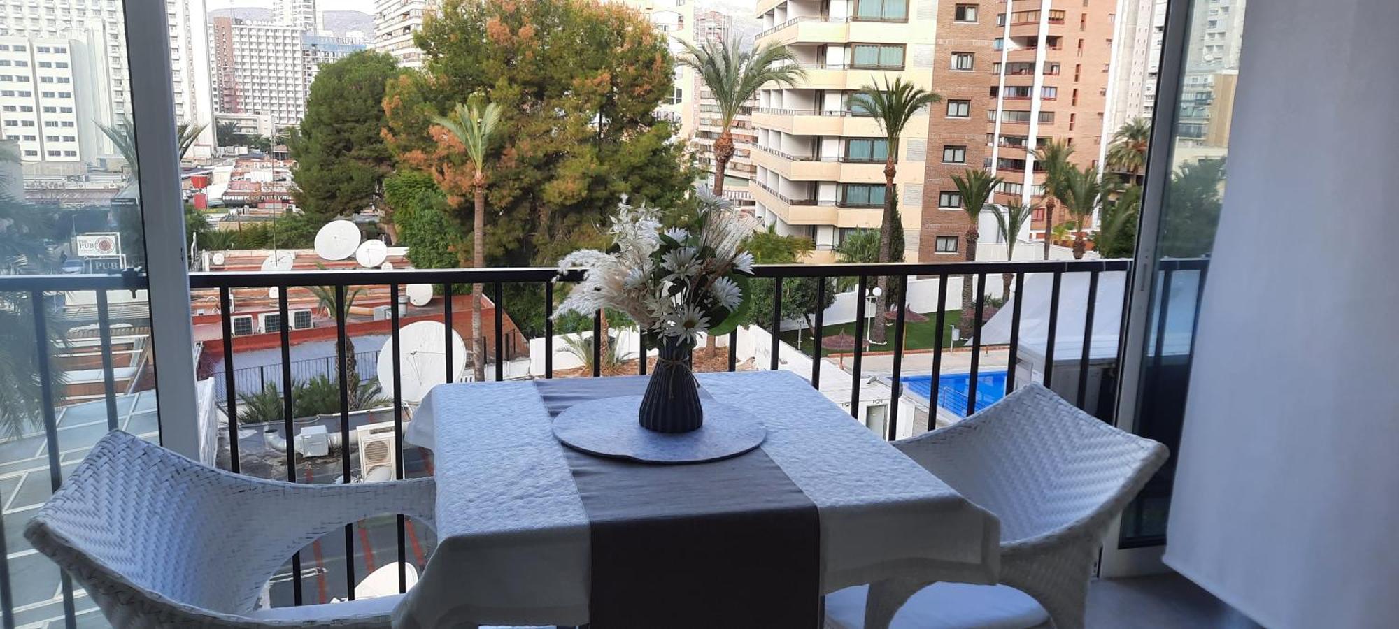 Appartement Happy Loix Wifi Aa Garage Pool à Benidorm Extérieur photo
